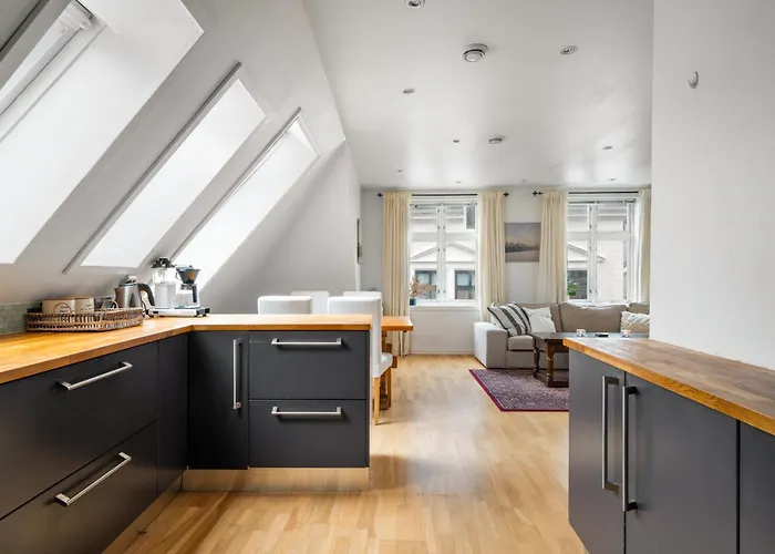 公寓 Scandinavian Hideaway I Private Balcony *